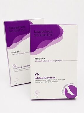 barefoot scientist REBOOT Exfoliating Foot Peel